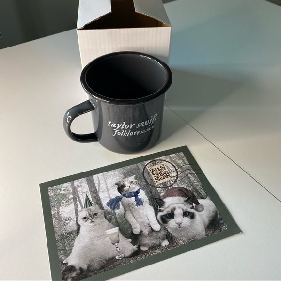 SOLD - the “in the trees” metal mug - Picture 4 of 5